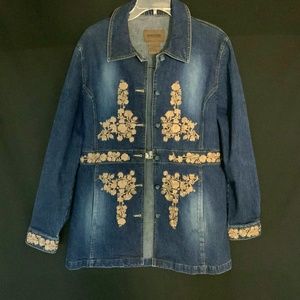 Vintage Japanese Inspired Jean Jacket!!! Unisex